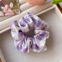2026 New Christmas Red Color Hair Scrunchies For Women Girls Fashion High Elasticity No Hurt Hair Elastics New Year Accessories