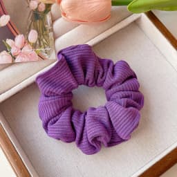 2026 New Christmas Red Color Hair Scrunchies For Women Girls Fashion High Elasticity No Hurt Hair Elastics New Year Accessories