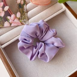 2026 New Christmas Red Color Hair Scrunchies For Women Girls Fashion High Elasticity No Hurt Hair Elastics New Year Accessories