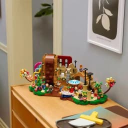 Creative Candy Chocolate Factory Set Compatible with Street View Assembly Building Blocks Toys Birthday and Christmas Gifts