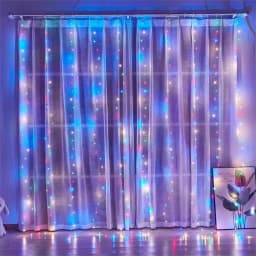 Remote Control Festoon Curtain 100/600LED String Lights Garland USB Fairy Garland Lights Christmas Decoration Bedroom Home Party