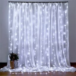 Remote Control Festoon Curtain 100/600LED String Lights Garland USB Fairy Garland Lights Christmas Decoration Bedroom Home Party