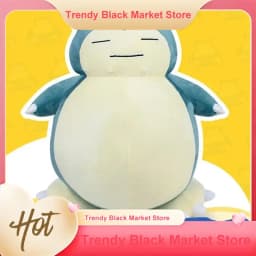 30cm/50cm Snorlax Doll Pokemon Cartoon Stuffed Plush Toy Anime Movie Pocket Monster Soft Animal Game Doll For Christmas Gift