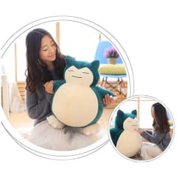 30cm/50cm Snorlax Doll Pokemon Cartoon Stuffed Plush Toy Anime Movie Pocket Monster Soft Animal Game Doll For Christmas Gift