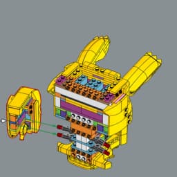 Pikachu Construction Building Blocks Set Compatible With Legoed Particles Suitable For Halloween Christmas Gifts 2050PCS