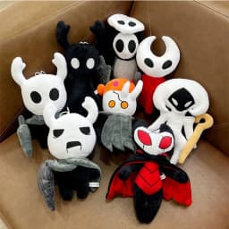 Hollow Knight Plush Toy Game Figure Doll Stuffed Soft Gift Toys for Children Kids Boys Christmas 