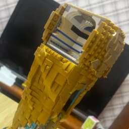 Bricks Building Blocks New Champion Trophy 2842pcs Golden Winner Cup Football Award Building Model Christmas Gift for Adult Toy