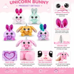 Zuru Rainocorns Bunnycorn Surprise Rabbit Family Pet Blind Box Doll Toy Christmas Gift