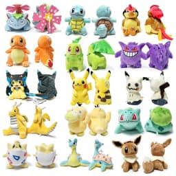 Cute Pokemon Plush Toy Rayquaza Pikachu Mega Charizard X Cape Pikachu Mimikyu Stuffed Doll Kids Birthday Christmas Gift