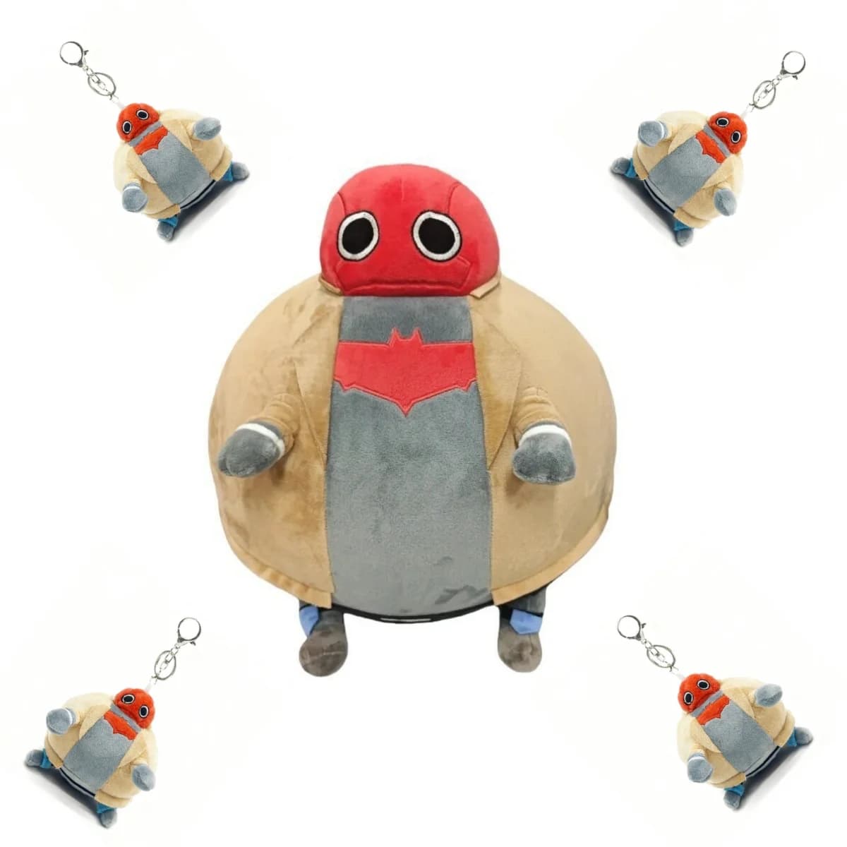Hot In Stock Fat Jason Todd Plush Doll Cute Anime Peripherals Toy Halloween Christmas Gift