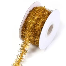 10Yards Christmas Ribbon Garland Cane Foil Tinsel Glitter Metallic Xmas Tree Wrapping Ribbons Ornaments DIY New Year Party Decor