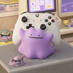 Pokect Monster Ditto Universal Game Controller Stand Base Display Holder, Suitable for Xbox/PS5, Christmas Gift Fast Delievery