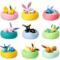 8cm Anime Pokémon Eevee Blind Box Figure Toys Multi Form Series PVC Model Desktop Decoration Ornament Birthday Christmas Gift