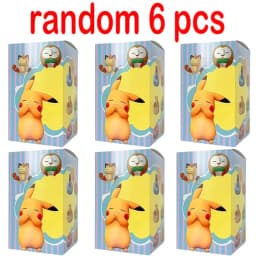 8cm Anime Pokémon Eevee Blind Box Figure Toys Multi Form Series PVC Model Desktop Decoration Ornament Birthday Christmas Gift