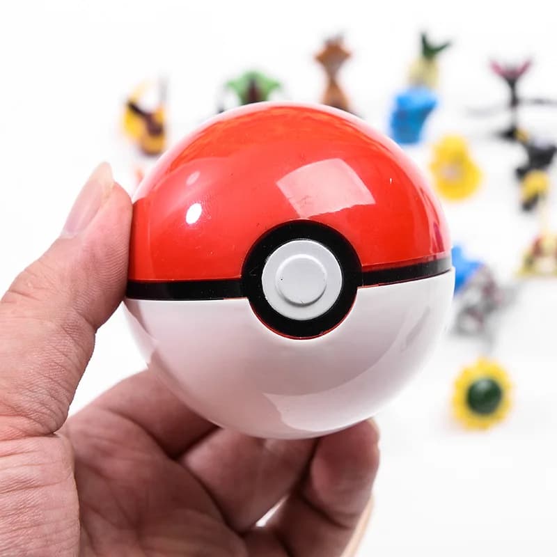 Poké Ball toy includes a Pokémon Master Ball, a Pokémon mini figurine, a Pokémon toy, a birthday gift, a holiday gift, Christmas