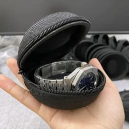 Portable Zipper Travel Watch Case, Dust-proof Single Watch Storage Box for Wristwatches And Smart Watches, Christmas Gift