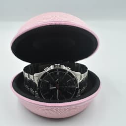 Portable Zipper Travel Watch Case, Dust-proof Single Watch Storage Box for Wristwatches And Smart Watches, Christmas Gift
