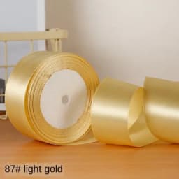 22meters Silk Satin Ribbon Party Home Wedding Decoration Gift Wrapping Christmas DIY Material 6mm 10mm 15mm 20mm 25mm 40mm 50mm