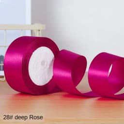 22meters Silk Satin Ribbon Party Home Wedding Decoration Gift Wrapping Christmas DIY Material 6mm 10mm 15mm 20mm 25mm 40mm 50mm