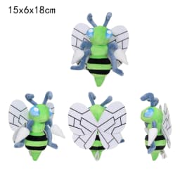 Caterpie Butterfree Weedle Scolipede Plush Toy Beedrill Pokemon Insect Butterfly Caterpillar Cartoon Stuffed Doll Christmas Gift