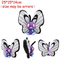 Caterpie Butterfree Weedle Scolipede Plush Toy Beedrill Pokemon Insect Butterfly Caterpillar Cartoon Stuffed Doll Christmas Gift