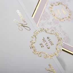 Gold Color Hot Stamping Foil Paper Holographic Transfer Laminator Foil for DIY Arts Crafts Christmas Gift Cards 10Pcs