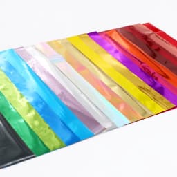 Gold Color Hot Stamping Foil Paper Holographic Transfer Laminator Foil for DIY Arts Crafts Christmas Gift Cards 10Pcs