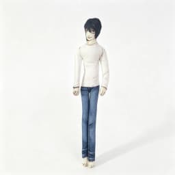 Anime 28cm Light Yagami L Toys Light Yagami L Doll Slender Twistable Shape Toys Room Decoration Birthday Festival Christmas Gift