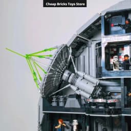 Christmas Toy Gifts 9023pcs Moc Space Battle Station Model Building Blocks Bricks Interstellar Sci-fi Fortress for Family Decor