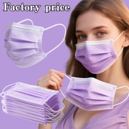 100/50Pcs Three-Layer Protective Filter Disposable Masks, Breathable and Comfortable, with Elastic Ear Loops and Nose Bridge Clip - Affordable Bulk Purchase for Home Use, Suitable for Travel, Outdoor Activities, Christmas, Halloween, Daily Wear, Office Use