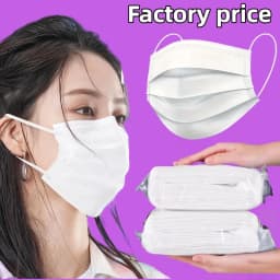 100/50Pcs Three-Layer Protective Filter Disposable Masks, Breathable and Comfortable, with Elastic Ear Loops and Nose Bridge Clip - Affordable Bulk Purchase for Home Use, Suitable for Travel, Outdoor Activities, Christmas, Halloween, Daily Wear, Office Use
