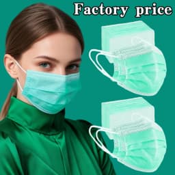 100/50Pcs Three-Layer Protective Filter Disposable Masks, Breathable and Comfortable, with Elastic Ear Loops and Nose Bridge Clip - Affordable Bulk Purchase for Home Use, Suitable for Travel, Outdoor Activities, Christmas, Halloween, Daily Wear, Office Use