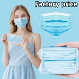 100/50Pcs Three-Layer Protective Filter Disposable Masks, Breathable and Comfortable, with Elastic Ear Loops and Nose Bridge Clip - Affordable Bulk Purchase for Home Use, Suitable for Travel, Outdoor Activities, Christmas, Halloween, Daily Wear, Office Use