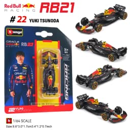 Bburago 1:64 Red Bull F1 2025 RB21 Japan Suzuka Grand Prix #1 Verstappen car model series children's Christmas boy gift toys