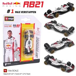 Bburago 1:64 Red Bull F1 2025 RB21 Japan Suzuka Grand Prix #1 Verstappen car model series children's Christmas boy gift toys