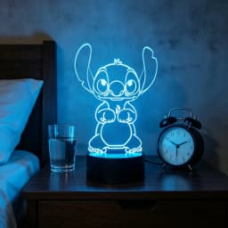3D Illusion Stitch 7/16 Color LED Night Light Smart Touch Room Decor Bedside Night Light Birthday Valentine's Day Christmas Gift