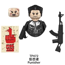 Fallout Building Blocks Daredevil Pinisher Luke Mini Action Figures Bricks Educational Diy Toys Gifts Christmas For Children
