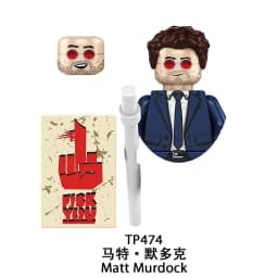 Fallout Building Blocks Daredevil Pinisher Luke Mini Action Figures Bricks Educational Diy Toys Gifts Christmas For Children