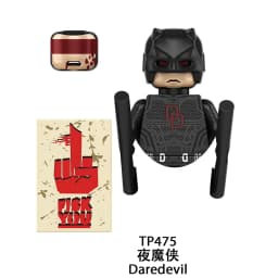 Fallout Building Blocks Daredevil Pinisher Luke Mini Action Figures Bricks Educational Diy Toys Gifts Christmas For Children