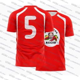 2026 Seafood Shrimp Recio Print Kid's Sportwear Casual Christmas Gift Party Tee Top Harajuku Parent-Child Matching Outfits Top
