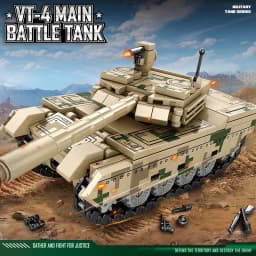 Tank Building Blocks Armored Vehicle Military Series Construction Bricks Tank Model Boys Christmas Gift Kids Toy