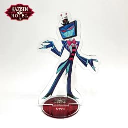 Hot Anime Acrylic Stand 15cm Hell Boss Blitzø/Loona hazbin hotel Tabletop Decorations Exquisite Christmas gift birthday present