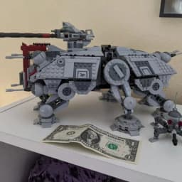 In Stock New Compatible 1082pcs Space Wars Assembly Toy Home Decor Christmas Gift for Adult AT-TE Walker Brick Building Blocks