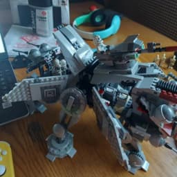 In Stock New Compatible 1082pcs Space Wars Assembly Toy Home Decor Christmas Gift for Adult AT-TE Walker Brick Building Blocks