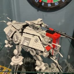 In Stock New Compatible 1082pcs Space Wars Assembly Toy Home Decor Christmas Gift for Adult AT-TE Walker Brick Building Blocks