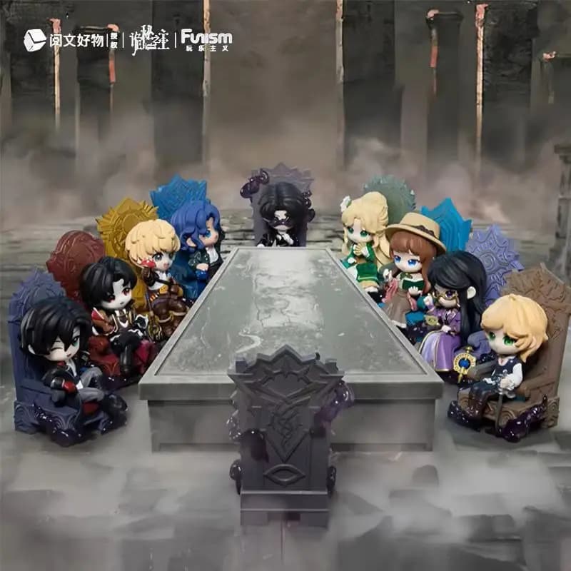 Genuine Funism Lord Of Mysteries Blind Box Collection Statues Tarot Club Fate Invitation Anime Figures Ornaments Christmas Gifts