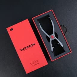 GATERON New 3 in 1 Keycap & Switch Puller with Switch Opener, Customized Christmas & Grey Ver. Mechanical Keyboard With Gift Box