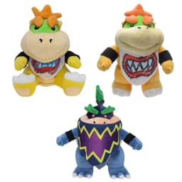 2026 New Mario Wonder Bowser Jr Fire Dragon Plush Toys Doll Soft Stuffed Toys for Kids Birthday Christmas Gift