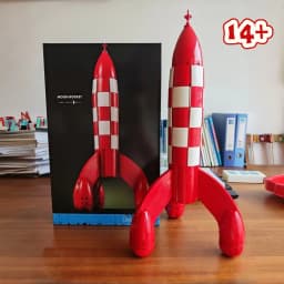 1283pcs New Moon Rocket Model Building Blocks DIY Creative Ideas Anime Assemble Construction Toy Birthday Christmas Gifts