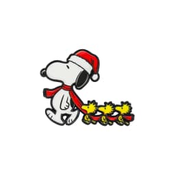 6pcs Christmas Cartoon Puppy Dog Enamel Pins Set Holiday Xmas Tree Santa Hat Collectible Brooches Decorative Gift Pins